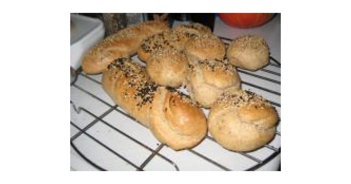 Sesam-Baguette - Sansibar - Variation von Tafelkleider. Ein Thermomix ... Sesam-Baguette - Sansibar - Variation von Tafelkleider. Ein Thermomix ...