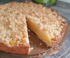 Pudding-Streusel mit Mürbeteigboden