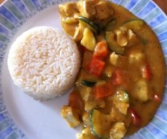 Curryhähnchen mit Reis (auch WW) 11 PP