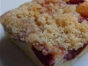 Schneller Obstkuchen mit Mandelstreusel