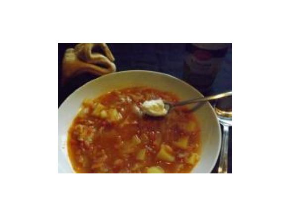 Borsch vegetarisch (ganz einfach und schnell)