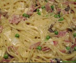 Käse-Sahne-Nudeln / One Pot Pasta