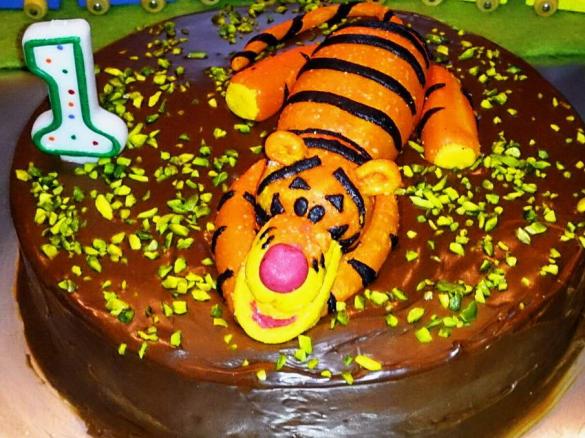 Geburtstagstorte/Himbeertorte