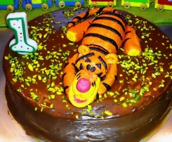 Geburtstagstorte/Himbeertorte