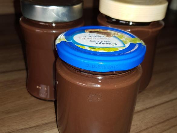 Schokoaufstrich, leichtere Version