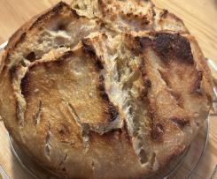 Brot mit Kartoffelpüree