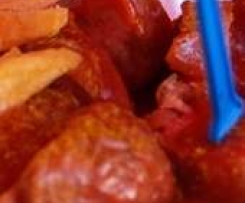 Currysauce für Currywurst