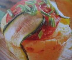 Zucchini-Käse-Muffins