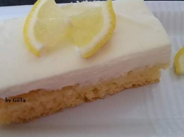 Zitronenschnitten - schnell und lecker