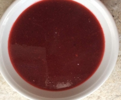 Kaltschale-Fruchtsuppe