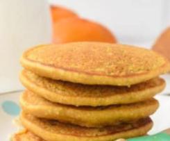 Vegane Kürbispancakes für Babys