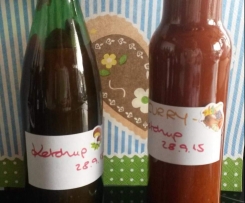 Tomaten-Ketchup - einfach & lecker - auch als Curry-Ketchup