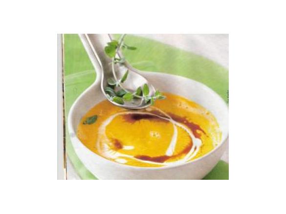 Kürbis-Ingwer-Suppe