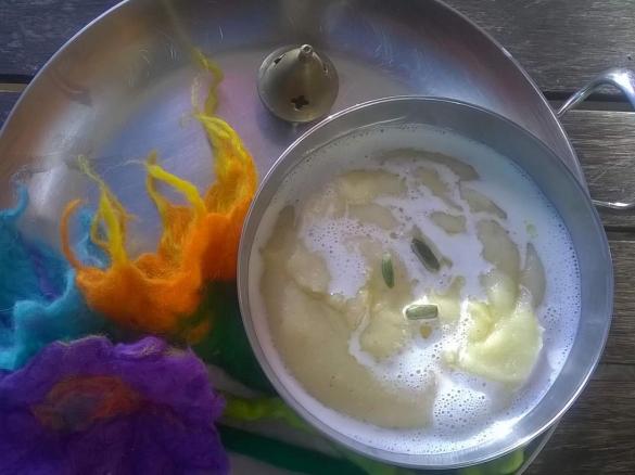 Sooji Halwa, indisches Griess-Dessert