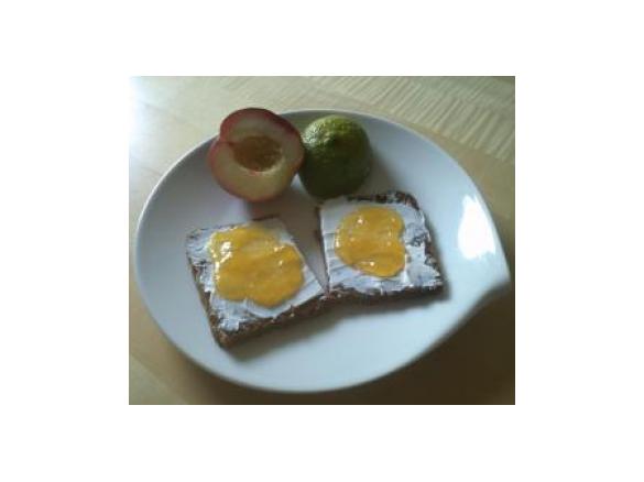 Pfirsich-Mango-Limetten Konfitüre