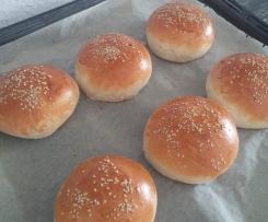 Buns für Hamburger oder Pulled Pork