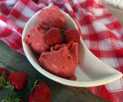 Erdbeer-Joghurt-Eis