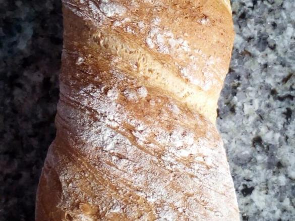 Mein schnelles Dinkelbaguette