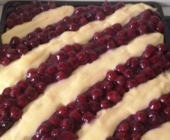 Vanille-Kirsch-Schnitten