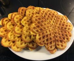 Kürbis-Nuss-Waffeln