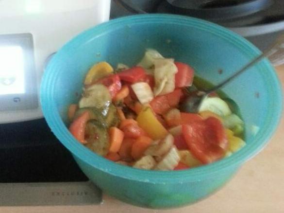 orientalischer Gemüsesalat