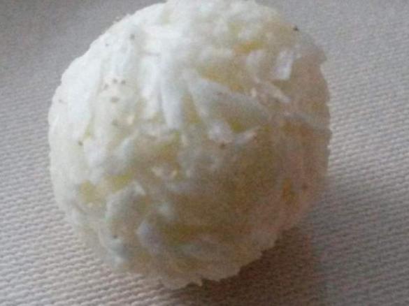 Variation von Kokos Pralinen (vom Adventskalender 2014)