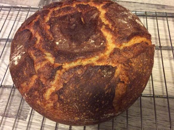 Emmer, oder Dinkel Quark Brot 