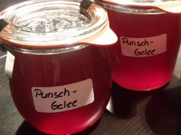 Punsch-Gelee (alkoholfrei)