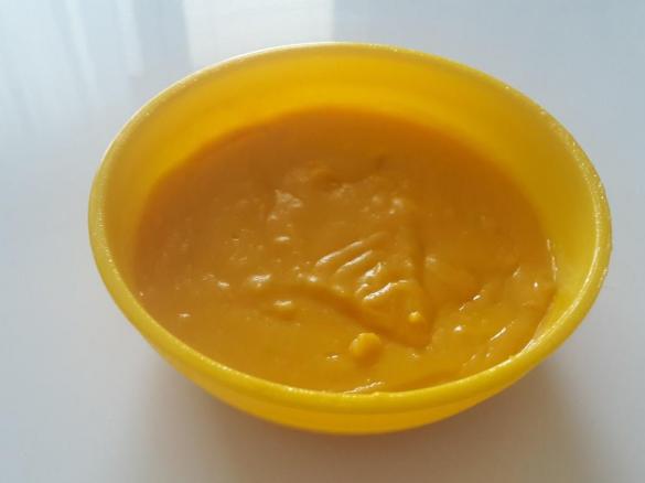 Kürbis-Sellerie-Reis Brei