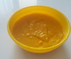 Kürbis-Sellerie-Reis Brei