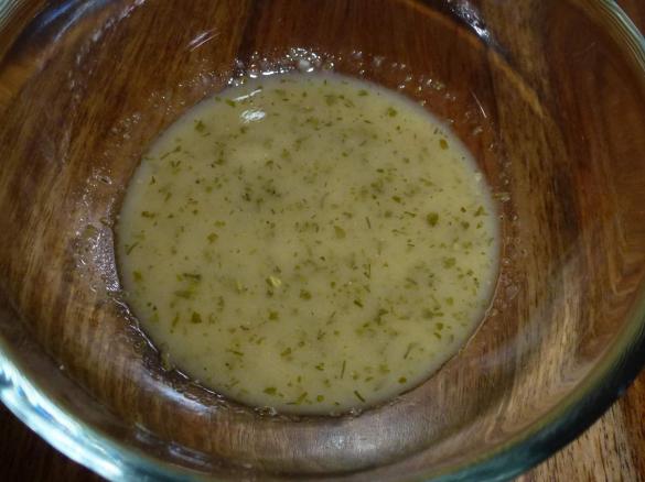Leckeres Salatdressing auf Vorrat