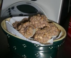 ANFÄNGER-Plätzchen: Haferflocken-Frucht-Makronen / Müsli-Makronen für Krümelmonster und Naschkatzen