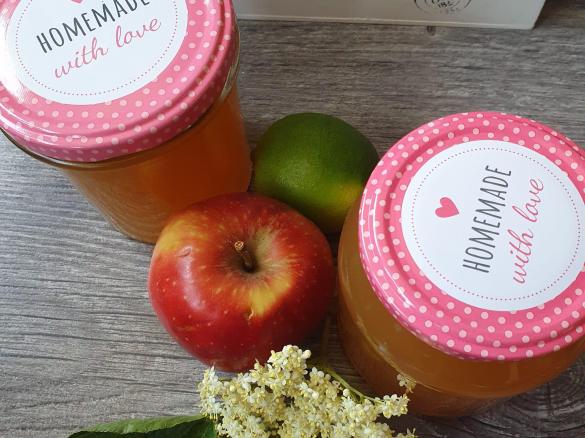 Glücksmixer Holunderblüten-Gelee