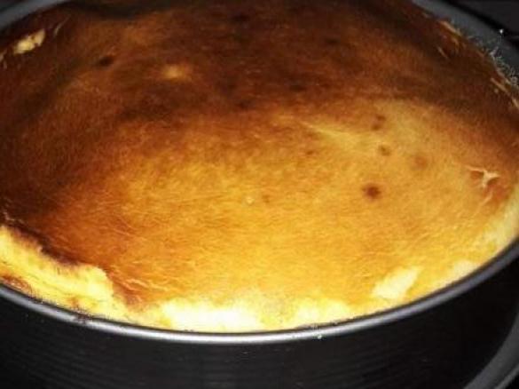 Käsekuchen ohne Boden