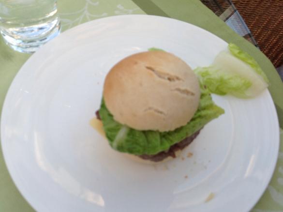 Original Burger mit Wiskey