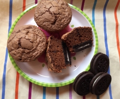 Oreo-Party-Muffins super schokoladig