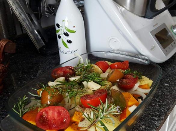 Kürbissuppe auf mediterrane Art