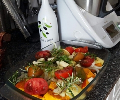 Kürbissuppe auf mediterrane Art