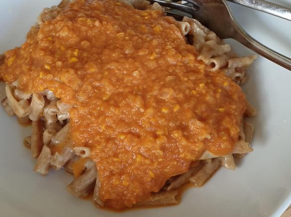 Tomatensoße mit Zucchini für Kinder