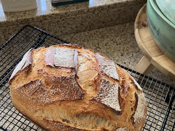 Großes Roggen-Mischbrot