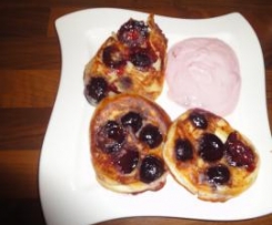 Kirsch-Quarkpfannkuchen