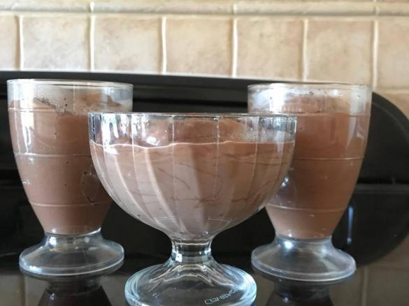 Marzipan-Schokoladen Pudding