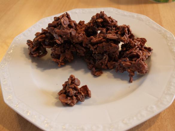 Schokoknusperhäufchen