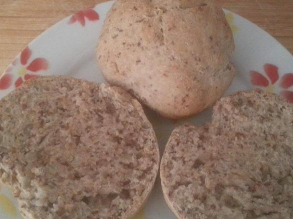 schnelle leckere Vollkornbrötchen