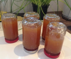 Pfirsich-Zitronen-Maracuja-Marmelade