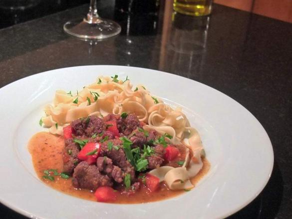 Italienisches Rindergulasch