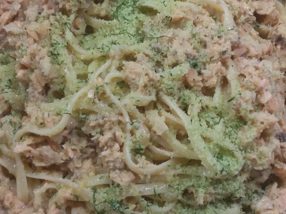 Pasta mit Scampi und Zitronenbutter