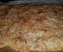Apfelkuchen mit Mandelkruste