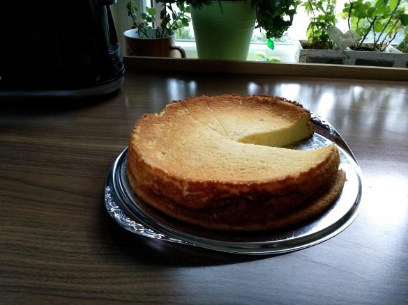 Käsekuchen ohne Boden