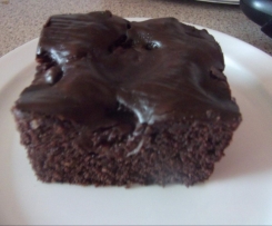 Kirsch-Kakao-Kuchen (Tassenkuchen)